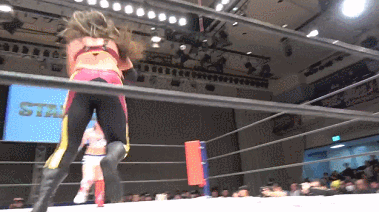 Any worries that Mayu Iwatani would be cautious are gone.